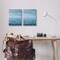 Stupell Industries Clouds over Rough Sea Waves 2pc Canvas Wall Art Set Design by Grace Popp